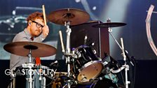 Public Service Broadcasting at Glastonbury 2014