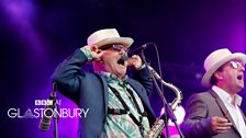 The Lee Thompson Ska Orchestra at Glastonbury 2014