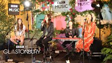 Haim at Glastonbury 2014