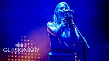 London Grammar at Glastonbury 2014