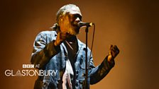 Massive Attack  at Glastonbury 2014