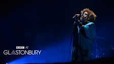 Massive Attack  at Glastonbury 2014