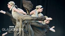 The English National Ballet at Glastonbury 2014