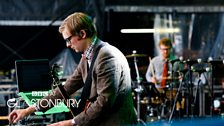 Public Service Broadcasting at Glastonbury 2014