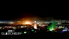 Arcadia at Glastonbury 2014