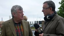 Stiofán Ó Direáin and Liam Logan