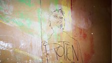 Preserved: Johnny Rotten's graffiti