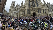 Stage two in York, Tour De France 2014