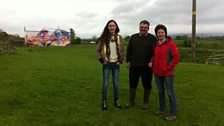 Helen meets Farmer Iain Knox, and artist Amy Winstanley