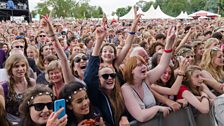 Fans at Cornbury