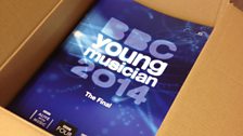 We get delivery of the concert programmes just in time for the concert - phew!