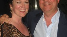 Ian Muir with Mairi MacInness