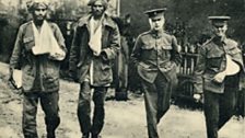 Sikh and British wounded