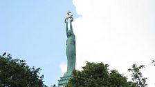 The Freedom Monument in Riga, Latvia