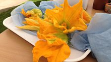 Courgette flowers