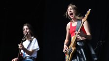 HAIM at T in the Park 2014