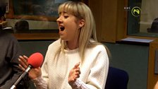 Leah McFall performs live on the Gerry Kelly Show