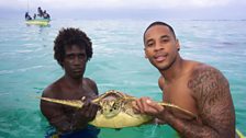 Reggie Yates in the Solomon Islands