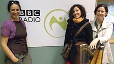 The Henry Sisters in our  Radio Ulster studios