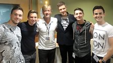 Richard Madeley was joined by Britain's Got Talent Winners Collabro