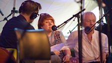 Ricky with Louise Welsh