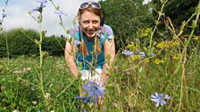 A very fitting start for our Garden Party presenter - Thordis among the flowers!