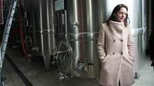 Victoria Moore in Gusbourne's winery