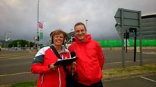 An excited Great Yarmouth father at the Commonwealth Games