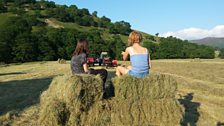 The baler broke! Time for a rest: Courtesy of Steve Wright, Wharfedale near Appletreewick, Yorkshire