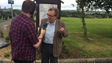 Tom Hartley and Steven Rainey explore Milltown Cemetary