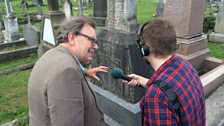 Tom Hartley and Steven Rainey explore Milltown Cemetary