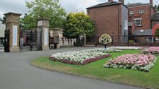 From a bench in Cae Glas Park, Oswestry