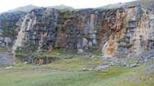 The Tufa waterfall