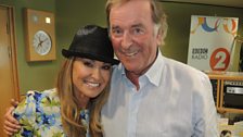 Anastacia with Sir Terry