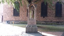 WWI memorial at Saint Michael's Church, Ditherington, Shrewsbury