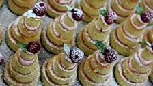 Chetna's Tiered Victoria Sponges with Lemon Curd & Raspberry Cream