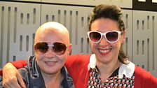 Gail Porter and Clare English