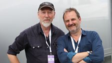 Richard Thompson and Mark Radcliffe