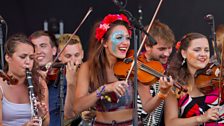 Jo Broughton play live at Cropredy 2014