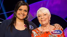 Nina Wadia and Laila Morse