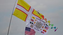 Flags at Cropredy