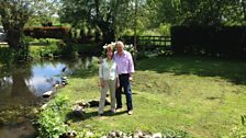 Helen meets Simon Cooper in his garden in Middle Wallop, Hampshire