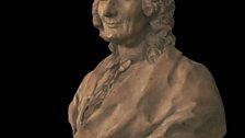 Jean-Jacques Caffiéri terracotta bust of Rameau, 1760