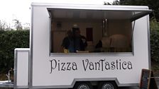 Alessandro's Pizza van