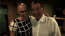 Nell Bryden with Terry Wogan