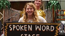 Kate Tempest on the Spoken Word Stage