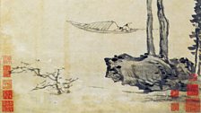 Idly fishing on an Autumn river, by Shen Shou (1427 - 1509) | detail