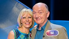 Jilly Goolden and Oz Clarke