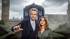 The TARDIS, dinosaur bones and the return of the Doctor and Clara!