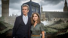 The TARDIS, dinosaur bones and the return of the Doctor and Clara!